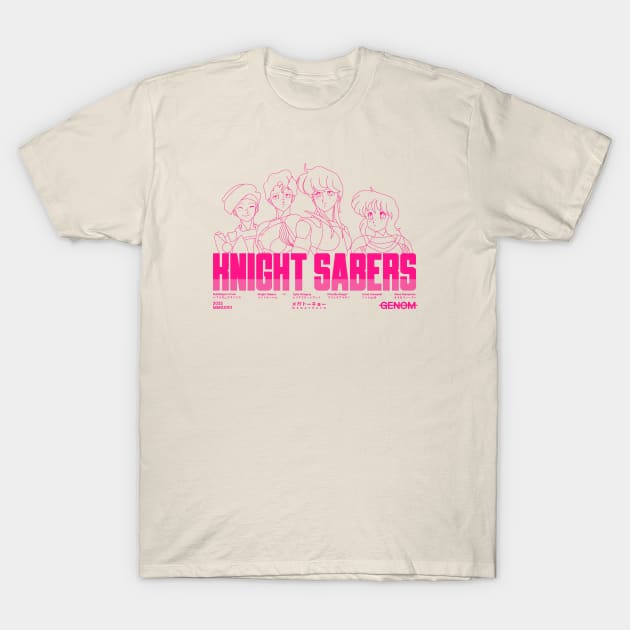 Knight Sabers T-Shirt by aquaticform